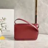 Goya designer messenger bag handbag brown flap wave lady purses red leather Envelope shoulder bags pouch Dicky0750b Crossbody Satchel evening box women Luxury bag