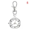 Montres de poche Quartz Poitrine Montre Porte-clés Cadran Rond Pendentif Portable Pour Femmes Hommes SWD889