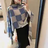 Роскошный бренд принт C Scarf для женщин дизайн пляжные стойки Шаль, зимняя теплая мода Hijab Head Echarpe Bandana 2022