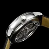 Orologio da polso meccanico da uomo cassa argento superficie nera 42,5 mm tourbillon 6025-1542-55 super movimento automatico zaffiro cronometraggio multifunzione orologio di lusso