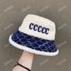 Designer Cashmere Bucket Hat Cap Men Woman Baseball Caps Winter Embroidered Beanie Caps Casquettes Fisherman Hats Mens Fashion Knitted Hat