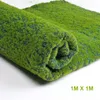 Decorative Flowers 1x Artificial Moss Fake Simulation Green Grass For Home Shop Bar Decor Top