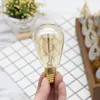 Lâmpada de Edison E14 Retro Sentimento Cristal Bulbo Creative Luz de Amarelo Amarto 2700k 40W
