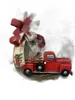 Рождественские украшения красные грузовики украшения венки 2022 Дверь продукта висят фермерский дом1395521