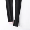 Materniteitsbodems Winter Velvet Pants voor zwangere vrouwen Zwangerschaps leggings Warme kleding Dikkeling zwangerschaps broek 20221014 E3