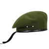 Basker retro basker ull m￤n kvinnlig fransk hatt damer v￥r fast cap h￶st vinter unisex