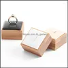 Jewelry Pouches Bags Jewelry Pouches Wooden Ring Display Stand Rings Organizer Holder Jewellery Show Props Jewlery Box Packaging Lea Dhmw2