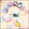 Jewelry Pouches Bags Jewelry Pouches Cute Tin Box Sealed Jar Packing Boxes Candy Small Storage Cans Coin Earrings Headphones Gift Dr Dhf78