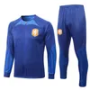 Survêtements pour hommes Long Pull Dutch Jacket Training Shirt Ensemble de manches longues pour hommes Football adulte