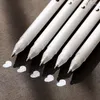 Set di penna gel bianca da 1 pezzi da 1 mm Sunta fine Schizzo penne per artisti Black Papers Disegno Design Illustrazioni Arte Arte