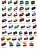 Diecast Model Cars Original StylesFriends Trenes pequeños de madera Juguetes de dibujos animados Woodens Trainss Car Toy Dale a tu hijo regalo ZM1014