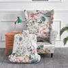 Chair Covers Tropical Plants Wing Cover Stretch Spandex Sloping Armchair Elastic Arm Sofa Slipcovers With Seat Cushion