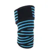 Kn￤ elastisk bandage rem h￤ngslen st￶der l￥ng kn￤skydd kalv fitness skyddsutrustning utomhus cykel sport kn￤skokap