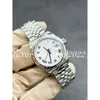 NF Super Factory Watch Luxe dames 31 mm Wit Romeinse Digitaal roestvrijstalen resistent zilveren jubileum automatische mechanische saffierglassport horloges