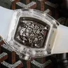 the Most Hollowed Out Design of Glass Transparent Series Watches