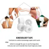 Protective Gear 10 Pack Athletic Tape in White Cotton Sport Adhesive Elastic Bandage Knee Wrist Ankles Muscle Support- Easy Tearing 221021