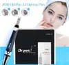 Appareils de soins du visage filaire Dr. Pen Derma Pen Ultima A7 Système de micro-aiguille automatique Anti-âge Microneedling Rouleau de mésothérapie Tampon électrique.