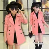 Coat Spring Autumn Jacket For Girls Teenage Children Outerwear Clothes Windbreaker 4 6 8 10 12 14 Year