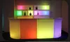 110CM Height LED Rechargeable Bar Table Colorful Changing Salon Reception Desk Modern Nightclub Furniture Simple Cashier Counter