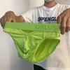 Slips ORLVS Slips pour hommes Sexy Hip-levage culotte déchirée Modal confortable respirant avant arrière conception creuse sous-vêtements de jeunesse