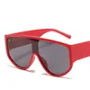 Sunglasses Fashion Over Sized Women Anti-Reflective Mirror Vintage Square Plastic Glasses Classic Men Sun Uv400