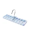 Home organisationStorage S -Verstärker -Racks Halter Rack Speicher Tiegürtel Kleiderbügel Space Saver Drehende Schalhalter Haken Kleiderschrank organi407332