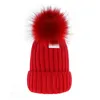 2022 adultes épais chaud hiver chapeau pour femmes doux câble extensible tricoté pompons bonnets chapeaux femmes Skullies bonnets fille casquette de Ski casquettes