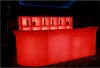 110 cm Wysokość LED ładowna barowa stół kolorowy zmieniający się salon recepcja nowoczesna klub nocny meble proste kasjer