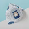 Baby Bandana Bibs Scarf Burp Cloths Saliva для новорожденных младенцев для мальчиков для мальчиков Дети Детские Мультихобль Триюгл хлопок 20221014 E3