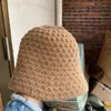 Beanie/Kafatası Kapakları Kış Bonnet Kalınlaştırılmış Sıcak Kova Şapkası Kulak Koruyucu Kapak Kadınlar Fransız Klasik Fedora Şapkası Açık Balıkçılık Yün Balıkçı Şapkası T221013