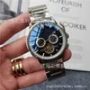 Super torque flywheel Men's Baida Leisure Five Needle Automatic Large Flywheel Mechanical Watch Stainless Steel