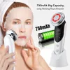 Home Beauty Instrument 7 in 1 RF EMS Micro Current Lifting Device Vibration LED Face Skin Rejuvenation Wrinkle Remover Anti-Aging 221104