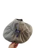 Hats 2022 Children's Empty Top Sun Spring And Summer Big Eaves Folding Fisherman Hat Shade Outdoor Parent-child Women