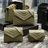 Torebki wieczorowe najwyższej jakości LOULOU Fashion Woman luksusowe torby projektanci 5A torebki z prawdziwej skóry messenger crossbody torba na ramię z łańcuszkiem Totes Lady Wallet