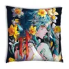 Case Case Genshin Impact Noelle anime Pillowcase for Babyows Kawaii Aether Throw Cover Cover Decorative Seatorative 45 × 45 سم