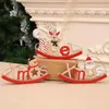 Décorations de Noël 1pcs arbre pendentif pendentif Santa Claus Snowman Elk Ornement Ornement Party Decoration Kids Gifts Decor