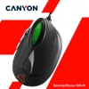Mice CANYON Wired Vertical Mouse Game Mouse RGB Ergonomic USB Mice Dual Mode 3D 5D Joystick For PC Mac 4800 DPI For PUBG LOL GM14 221014