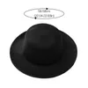 Bonnet / Skull Caps Chapeau élégant pour femmes avec Bibbon Band Automne Flat Top Wide Brim Felt Lady Fedoras Classic Church Wedding Travel British Jazz Cap T221013