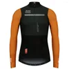 Rennjacken Frühling Herbst Herren Radtrikot Langarm MTB Sport Reithemd Schnelltrocknende Fahrradbekleidung Jacke