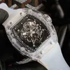 the Most Hollowed Out Design of Glass Transparent Series Watches