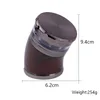 Tobacco Herb Grinder New Arrivals Smoking Crusher 4 Layer Smoke Shop Supplies Bend Structure Sharp Teech