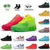 Модельные туфли Баскетбольные кроссовки 2023 LaMelo Ball Shoes MB01 Lo Мужские кроссовки Баскетбольная обувь Рик и Морти Queen City Rock Ridge Not From Here Red Blast UNC Ga