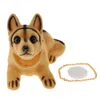 Bilarrangör Bobbling Head Mini Puppy Dog Figurine Dashboard Decoration Nickande skakning Toys for Kids Room - Shepherd