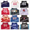 College Basketball Wears Man Retro Basketball Remix Jersey 313 Shady Kid Cudi DJ 1 Khaled Don Big 88 Sean Harlem 97 Diplomats Wale 6 District Jack 01 Scott 94