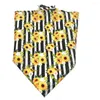 Dog Apparel 30/50pcs Spring Bandana Flowers Pattern Pet Supplies Grooming Accessories Scarf Small Puppy