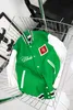 Herrjackor Outwear Coats Rhude Square Letter Brodered Woolen Baseball Uniform Jacket Loose A0op#