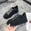 Dress Shoes Women Sneakers with Sparkles Shoes Woman Luxury Platform Women Trainers Rhinestone Fashion Heels Casual Shoes for Women Sneakers T221012