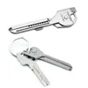 Gadżety zewnętrzne 1PC EDC Multi Tool 6 w 1 ze stali nierdzewnej Utili Klucz kluczyek Łańcuch pierścienia wisiorek Pocket Pocket Mini nożem śrubokręta