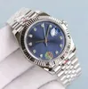 2022 automatische mechanische Uhren Männer große Lupe 41mm Edelstahl Saphir Herrenuhren männliche Armbanduhren wasserdicht Lumino324D