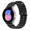 Pulseiras inteligentes Silicone Ocean band Pulseiras inteligentes para Samsung Galaxy watch 5 4 22mm 20mm Apple Watch Strap Ultra 49mm iwatch 8 7 6 5 4 3 2 S8 S7 45mm 41mm 44mm 42mm 40mm 38mm 3OWG